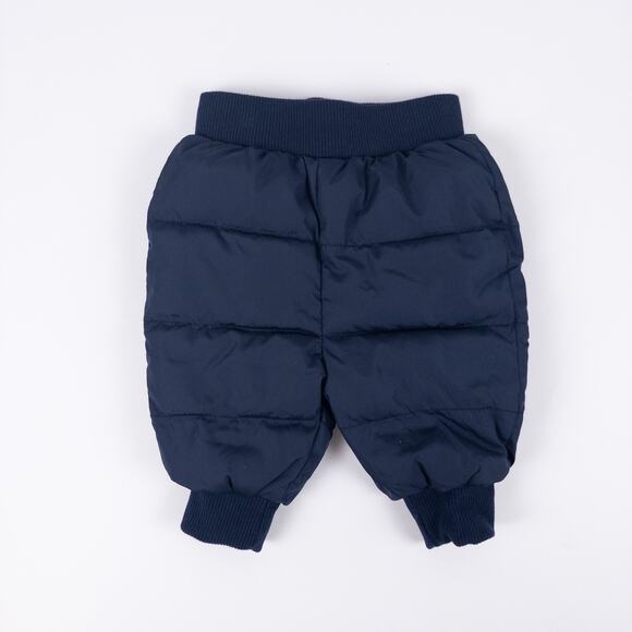 Old Navy Quilted Tapered‎ Water Resistant Pants Navy Blue Infant Size 0-3 months - Picture 1 of 6